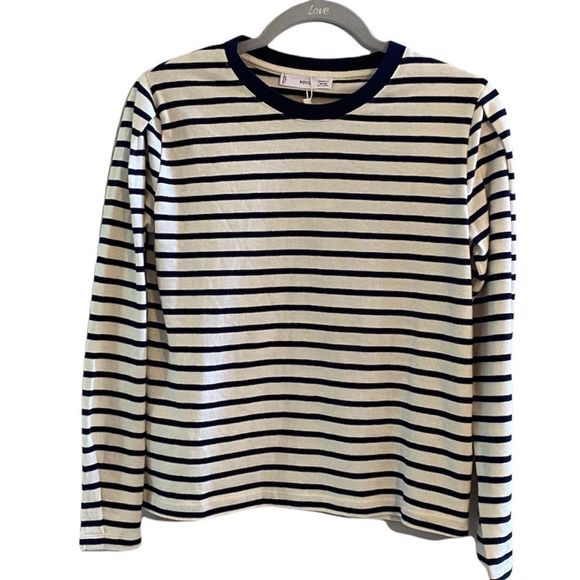 MANGO | Striped long sleeves t-shirt | XS - Picture 2 of 15